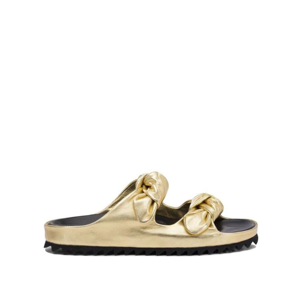 OFFICINE CREATIVE Women's Knot Slide Sandals Women GOLD